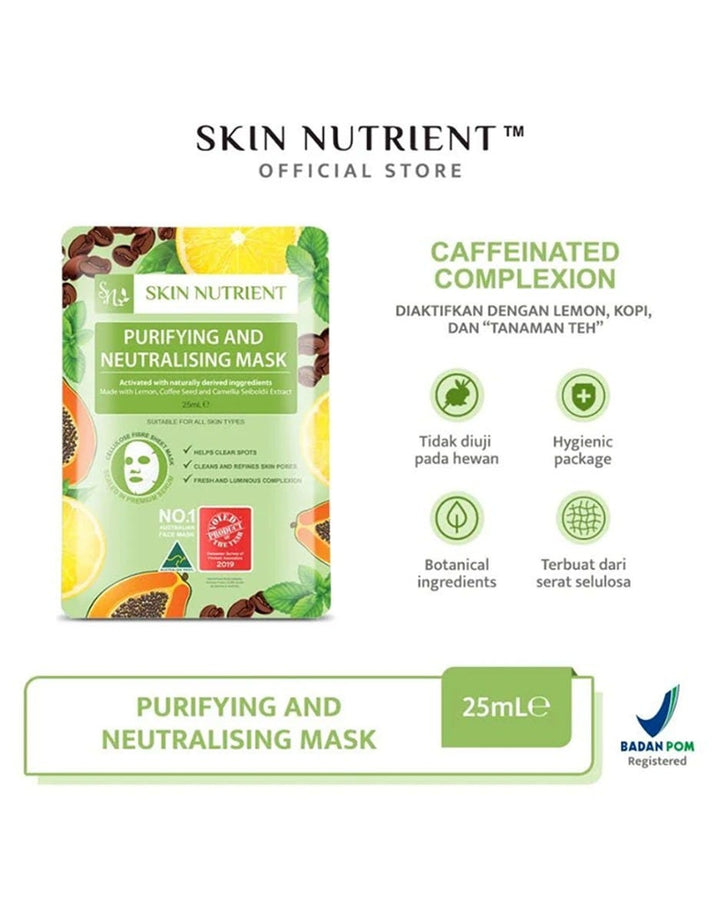 Skin Nutrient Purifying And Neutralising Mask 25 ml