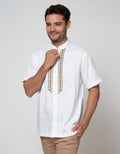 Al Mustika Baju Koko Byron Bay 5 Broken White