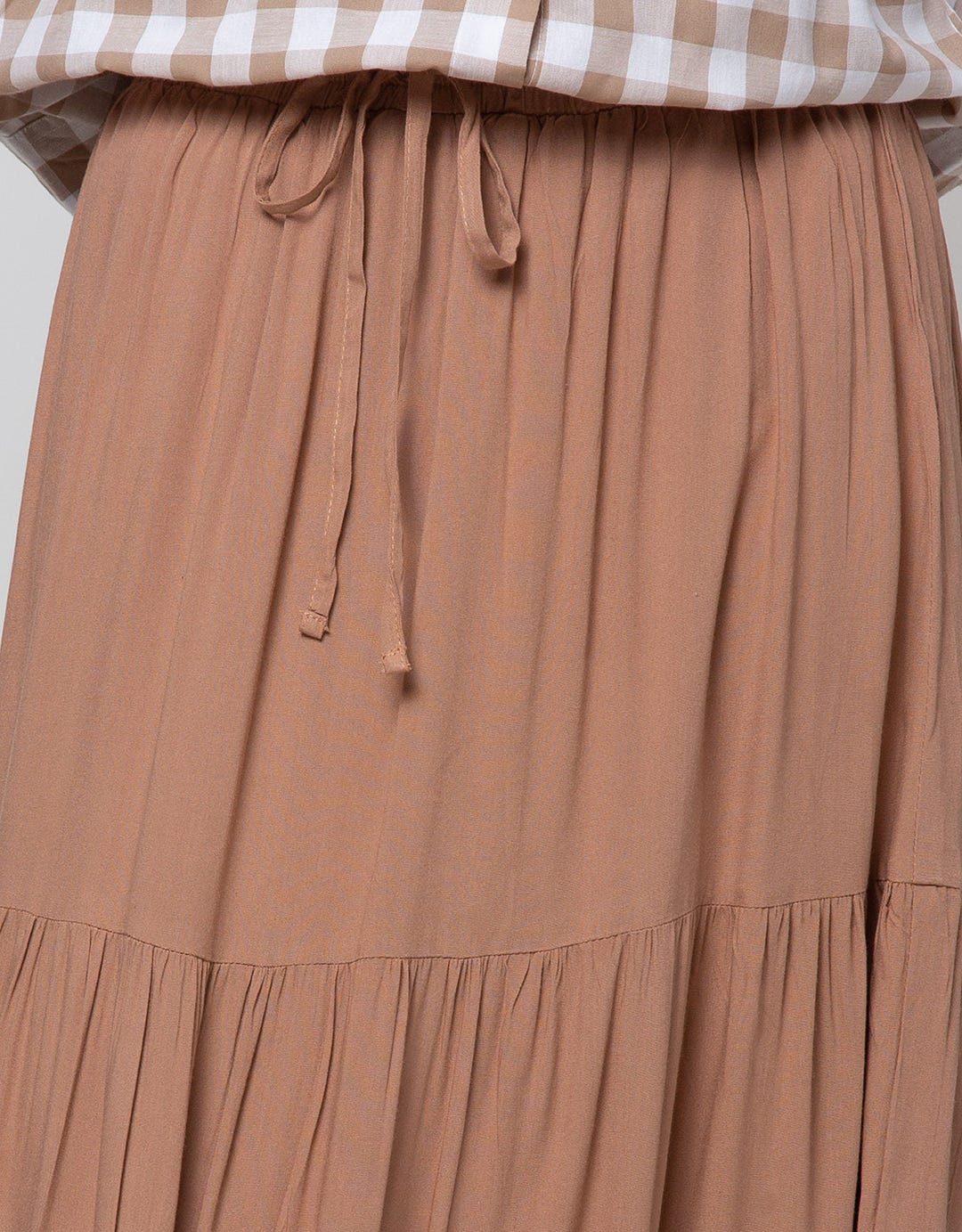 Annisa Maxi Skirt 3 Tiered Layer Rayon