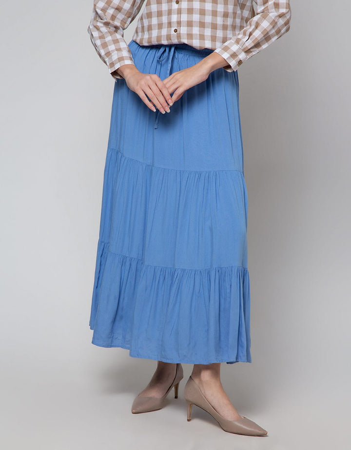 Annisa Maxi Skirt 3 Tiered Layer Rayon