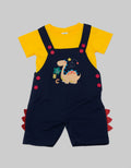 Pipiniko Short Jumpsuit Overall Dino