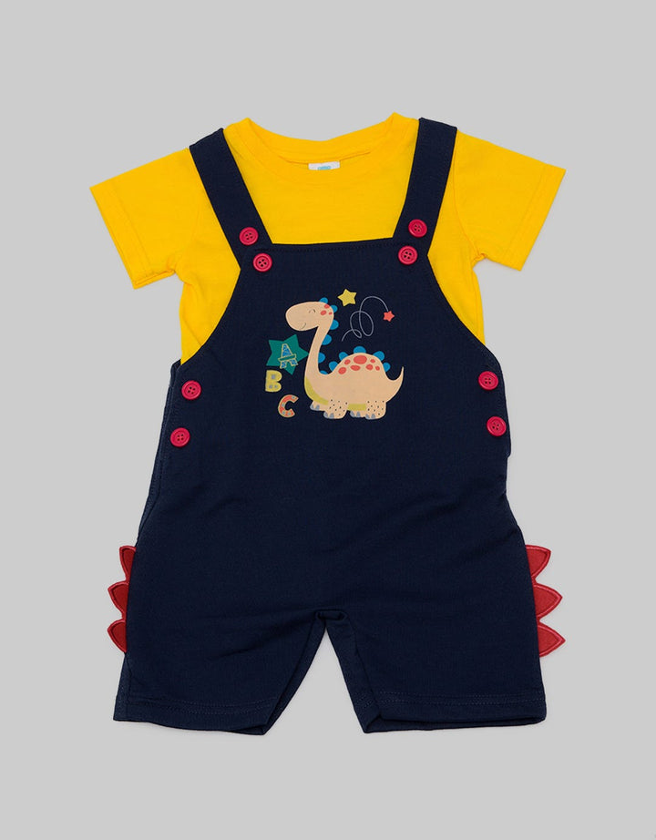 Pipiniko Short Jumpsuit Overall Dino