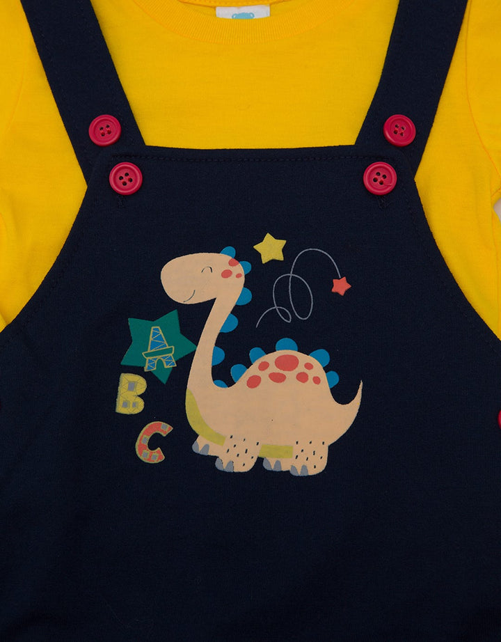 Pipiniko Short Jumpsuit Overall Dino