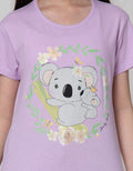 Aero Short Sleeve T-Shirt Koala Flower