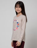 Aero Long Sleeve T-Shirt Never Give Up Flower