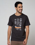 T Zone Short Sleeve T-Shirt Dynamic Letter Wording