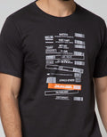 T Zone Short Sleeve T-Shirt Dynamic Letter Wording