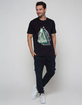 T Zone T-Shirt Big Size Print Theme Geometry Triangle