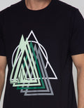 T Zone T-Shirt Big Size Print Theme Geometry Triangle