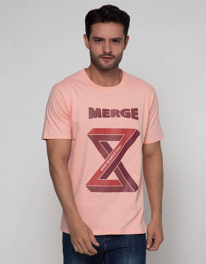 T Zone T-Shirt Big Size Print Theme Geometry Merge