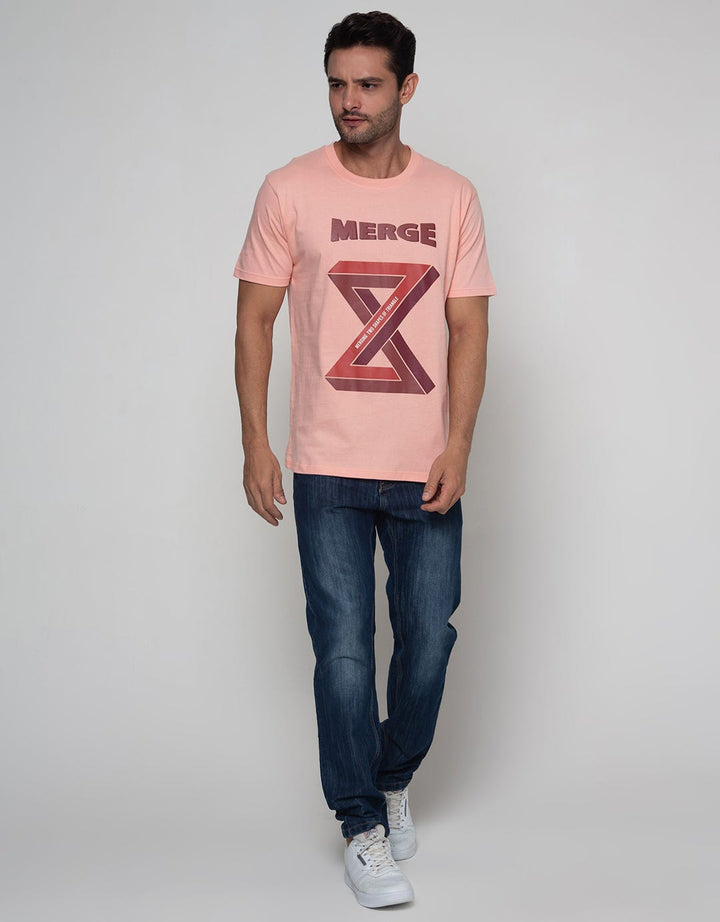 T Zone T-Shirt Big Size Print Theme Geometry Merge