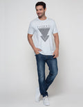 T Zone T-Shirt Big Size Print Theme Geometry Elegance