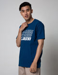 T Zone Short Sleeve T-Shirt Big Size Theme Statement Fearless