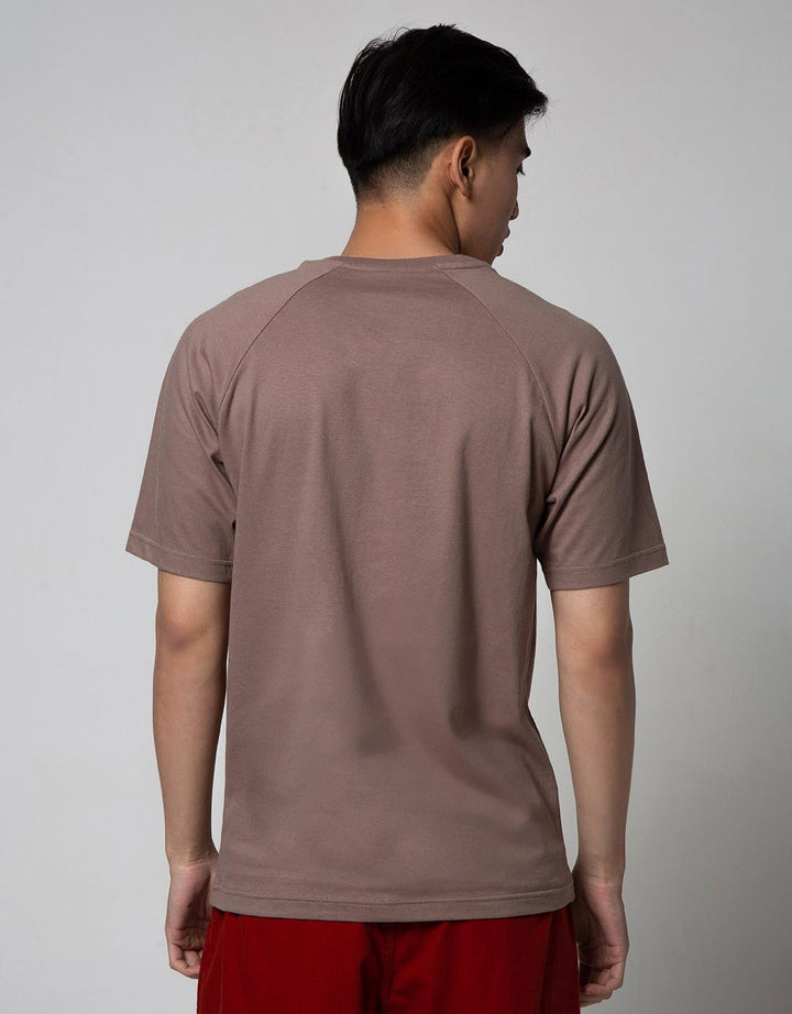 T Zone Short Sleeve Raglan T-Shirt Number 4 Luck