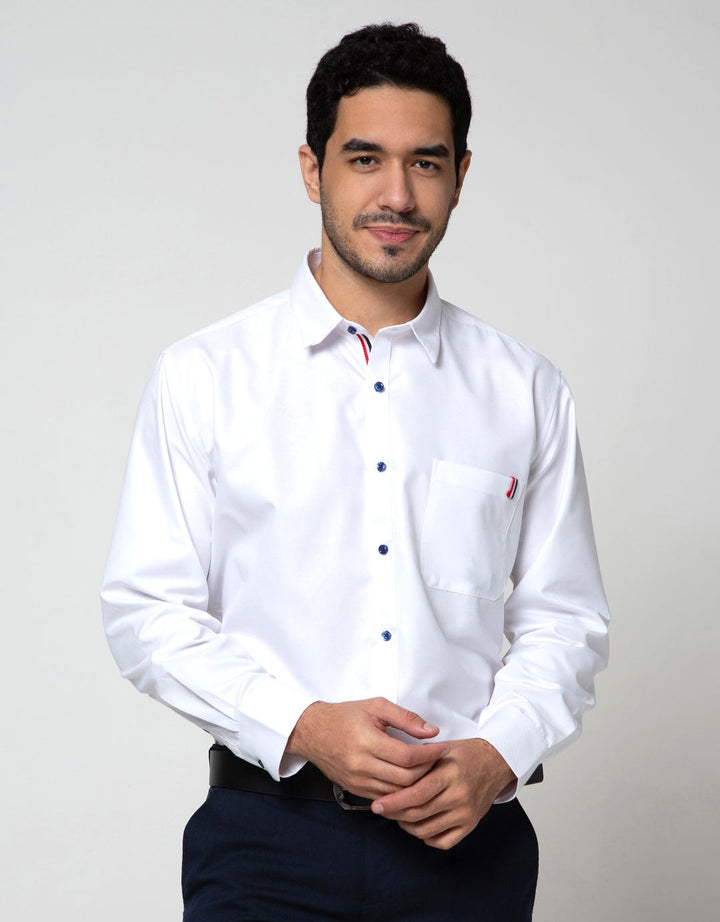 Stanley Adams Long Sleeve Shirt Texture Regular