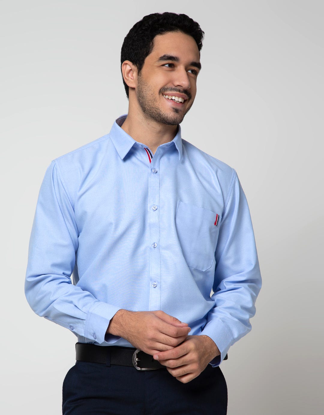 Stanley Adams Long Sleeve Shirt Texture Regular