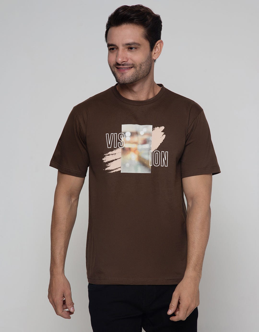 Nevada T-Shirt Print Discharge Vision