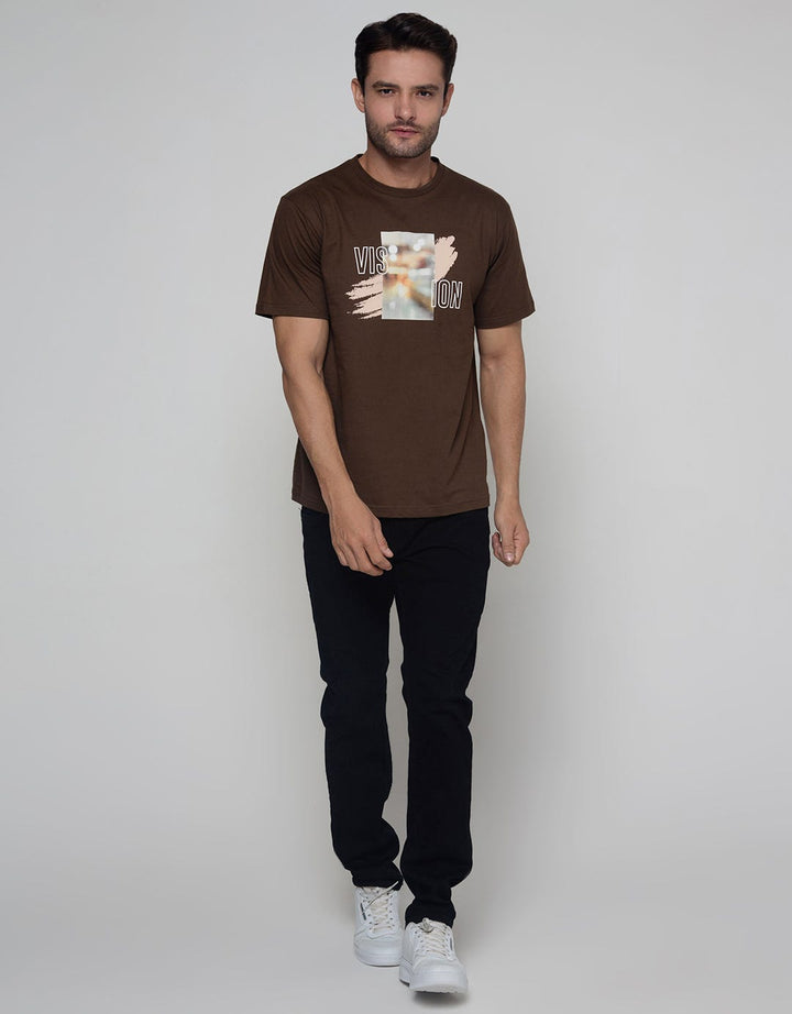 Nevada T-Shirt Print Discharge Vision