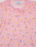 Pipiniko Top - Bottom Set Piyama Girls Full Print Brainbow