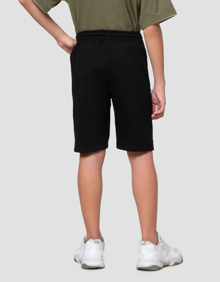 Nevada French Terry Zipper Celana Pendek Anak Laki-laki