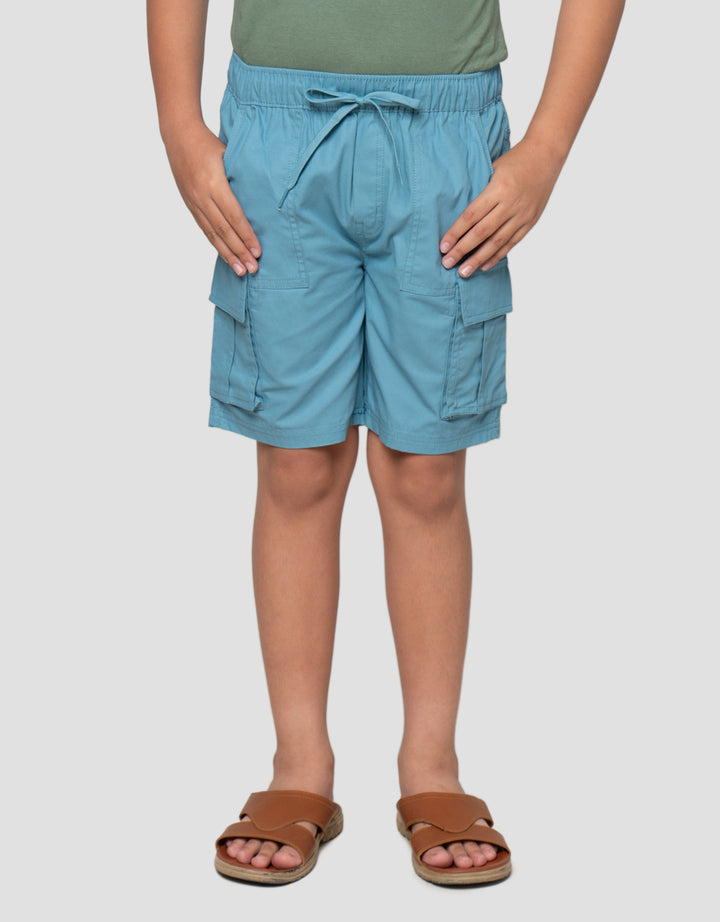 Nevada Baby Canvas Dbl Pocket Kargo Celana Pendek Anak Laki-Laki