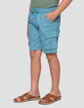 Nevada Baby Canvas Dbl Pocket Kargo Celana Pendek Anak Laki-Laki