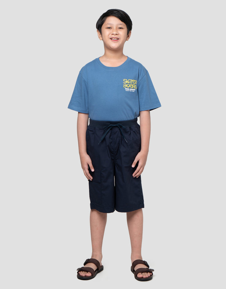 Nevada Woven Baby Canvas Celana Pendek Anak Laki-laki