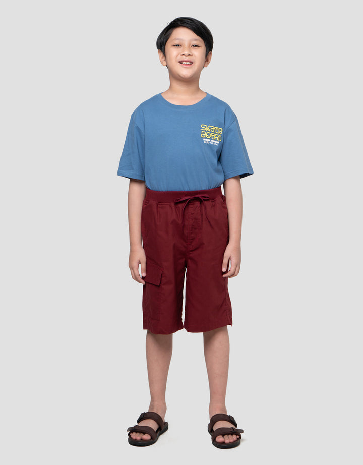 Nevada Woven Baby Canvas Celana Pendek Anak Laki-laki