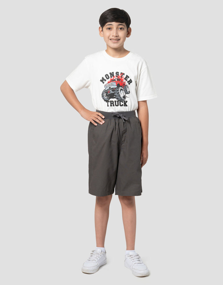 Nevada Woven Baby Canvas Celana Pendek Anak Laki-laki