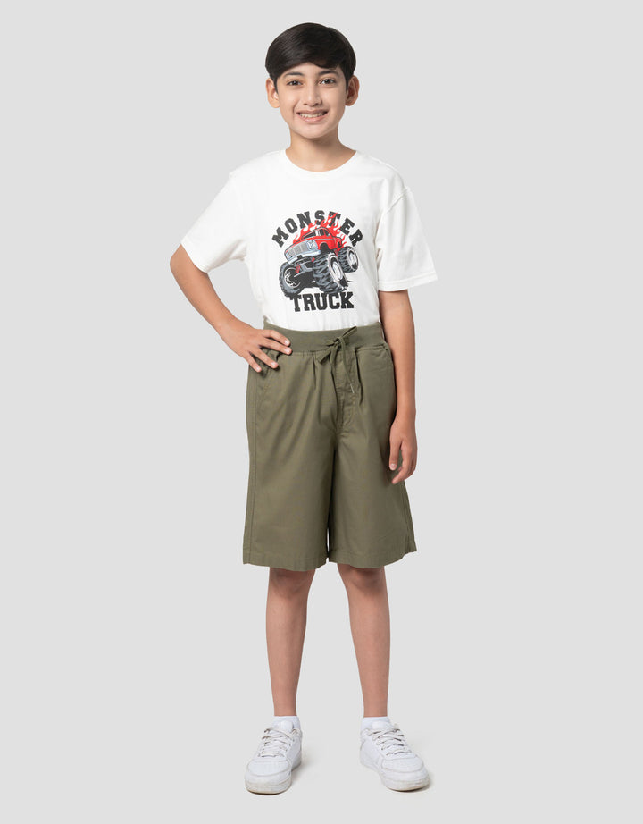 Nevada Woven Baby Canvas Celana Pendek Anak Laki-laki