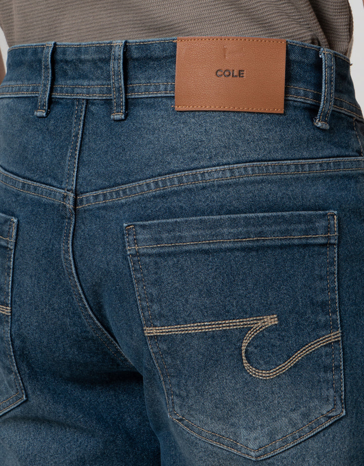 Cole Basic Regular Celana Denim Pria