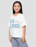 Nevada City Of Fruit Melon Kaos Anak Perempuan