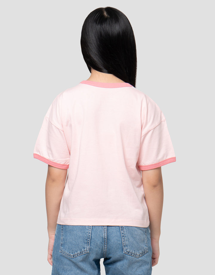 Nevada Ringer Cute Word Sassy Vibes Kaos Anak Perempuan