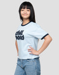 Nevada Ringer Cute Word Mood Kaos Anak Perempuan