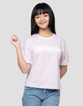 Nevada Ringer Cute Word Kindness Kaos Anak Perempuan