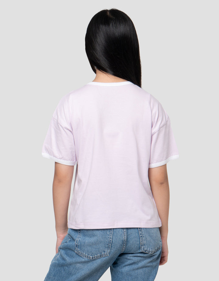 Nevada Ringer Cute Word Kindness Kaos Anak Perempuan