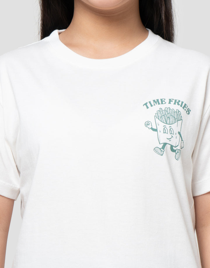 Nevada Sablon Food Depan Blkg 1 Kaos Anak Perempuan