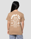 Nevada Sablon Food Depan Blkg Bubble Tea Kaos Anak Perempuan