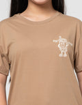 Nevada Sablon Food Depan Blkg Bubble Tea Kaos Anak Perempuan