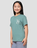 Nevada Sablon Food Depan Blkg Flip Burger Kaos Anak Perempuan