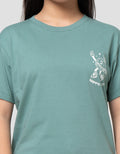 Nevada Sablon Food Depan Blkg Flip Burger Kaos Anak Perempuan