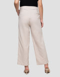 Connexion Blend Straight Front Cut N Sew Celana Panjang Wanita