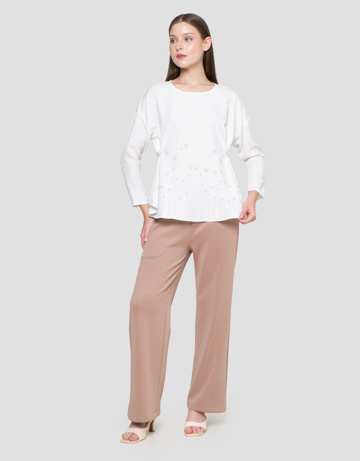 Suko Blouse Motif Asimetris Blouse Wanita