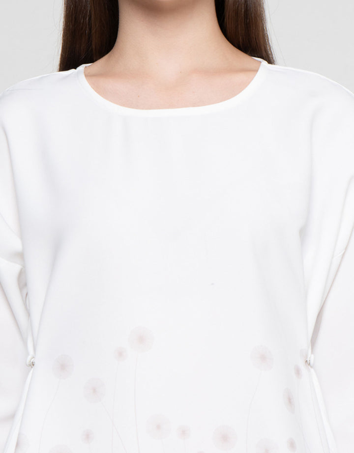 Suko Blouse Motif Asimetris Blouse Wanita