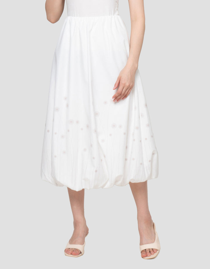 Suko Motif Casual Rok Balon Wanita