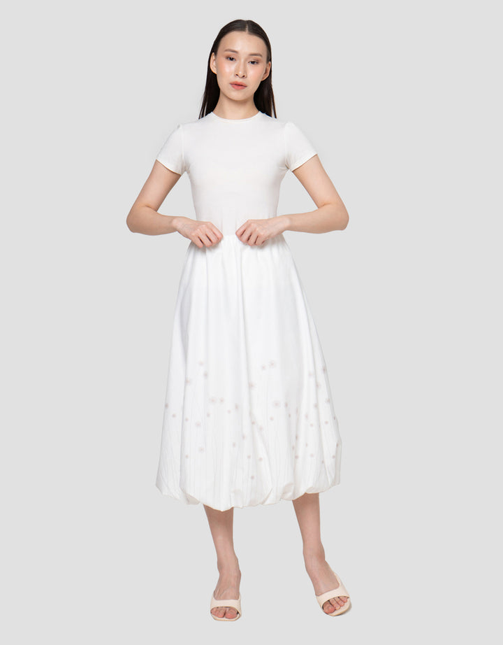 Suko Motif Casual Rok Balon Wanita