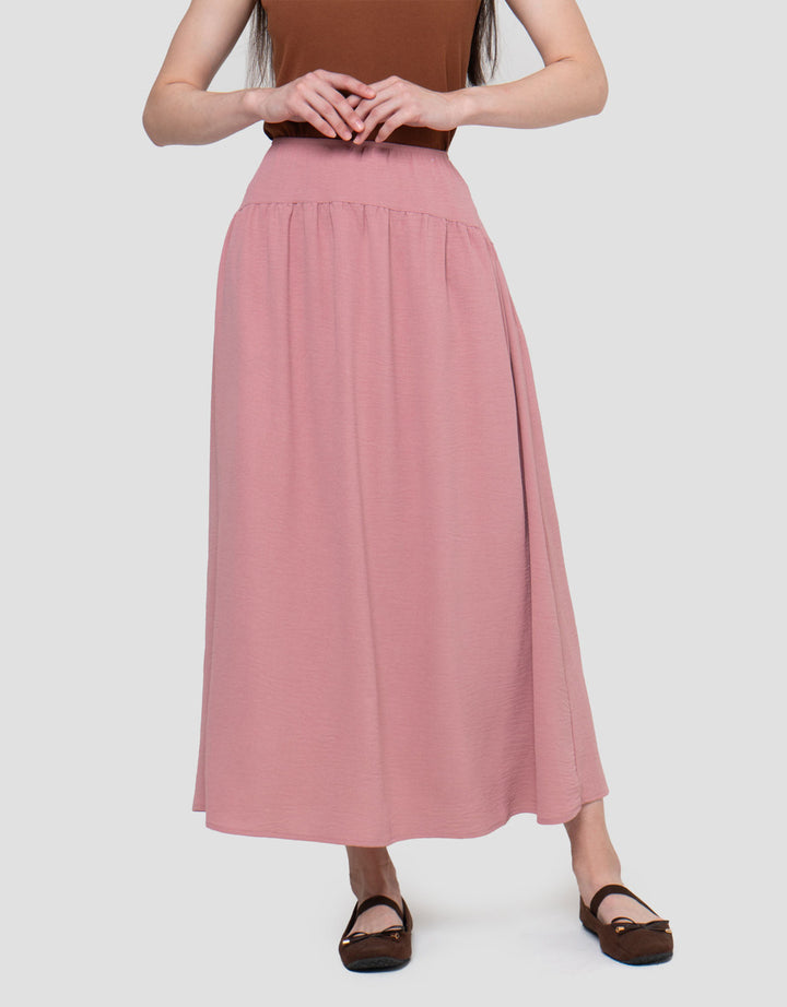 Suko Seersucker Rok Wanita