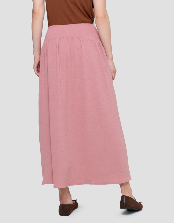 Suko Seersucker Rok Wanita