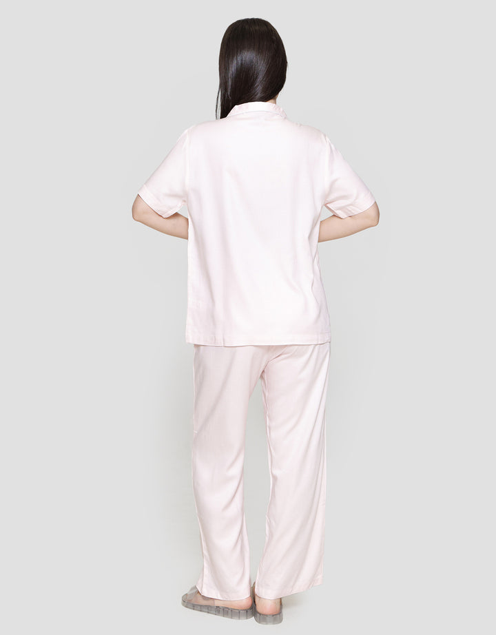 Disney Stitch Angel Less Drama Setelan Piyama Wanita