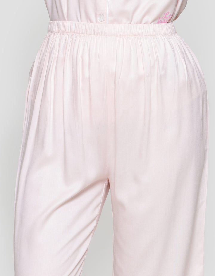 Disney Stitch Angel Less Drama Setelan Piyama Wanita